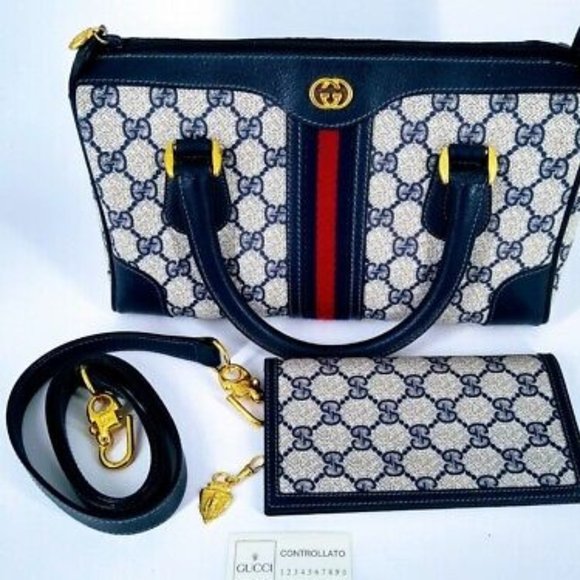 Gucci Handbags - **SOLD**GUCCI  3 PIECE SET* HANDBAG/WALLET/SHOULDER STRAP